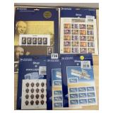 UNITED STATES POSTAL SERVICE STAMP PACKS - BLACK