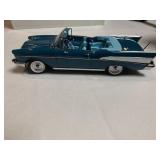 DIE-CAST 1957 CHEVROLET CONVERTIBLE MODEL CAR,