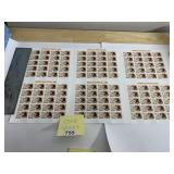 USPS OWNEY THE POSTAL DOG PRESS SHEET STAMPS.