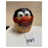 HALLMARK DISNEY ELMO CERAMIC COVERED DISH, SESAME