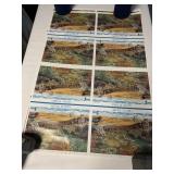 ARCTIC TUNDRA STAMP SHEETS FIFTH IN SERIES 53.28