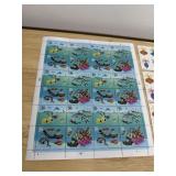 USA POSTAGE STAMPS - UNDERWATER THEMED & HOLIDAY