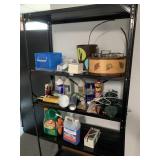 ASSORTED HOUSEHOLD & GARAGE SUPPLIES - CHEMICALS,