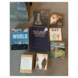 ASSORTED BOOKS - 8 PC LOT INCLUDING HISTORY OF