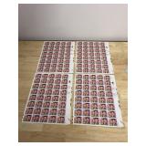 ELVIS PRESLEY 29-CENT STAMP SHEETS, QTY 4