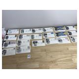 VINTAGE FIRST DAY COVERS - ASSORTED USA STAMPS,