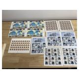 ASSORTED USA COMMEMORATIVE STAMP SHEETS - ARCTIC