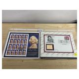 COMMEMORATIVE FIRST DAY COVERS & STAMP SHEETS -