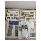 ASSORTED US POSTAGE STAMPS & FIRST DAY COVERS -