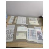 POSTAGE STAMP COLLECTION W/ FIRST DAY COVER U N