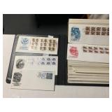 30 FIRST DAY COVERS IN ALBUM