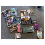 ASSORTED MAGAZINES, BOOKS & COLLECTIBLES - WATER