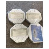 4 COLLECTOR PLATES