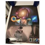 COSMIC POSTER WITH 5 (33CENT) STAMPS