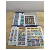 USPS - STAMP SHEETS INCLUDING COMIC STRIP