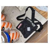 NINTENDO GAME BOY TRAVEL BAG W/ GAME CARTRIDGES &
