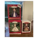 HALLMARK KEEPSAKE BARBIE ORNAMENTS - MILLENNIUM