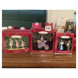 HALLMARK KEEPSAKE ORNAMENTS - WIZARD OF OZ THEME,