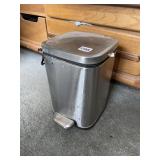 STAINLESS STEEL STEP TRASH CAN - RECTANGULAR,