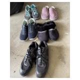 SKECHERS, DANSKIN ATHLETIC SHOES, SLIPPERS.