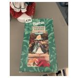 HOLIDAY BARBIE STOCKING HANGER - 1996 HALLMARK,