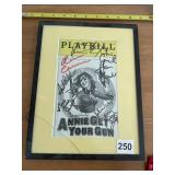 SIGNED PLAYBILL - ANNIE GET YOUR GUN, MARQUIS