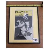 PLAYBILL 'JEKYLL & HYDE' - PLYMOUTH THEATRE,
