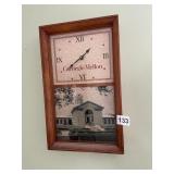 CARNEGIE MELLON WALL CLOCK - COLONIAL CLOCK