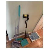 DUST PAN AND BROOM, SWIFFER, GRABBER, SHARK