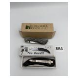 TWO KNIVES INCLUDING COLUMBIA RIVER KNIFE AND THE