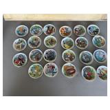 DISNEY ALPHABET COLLECTOR PLATES.