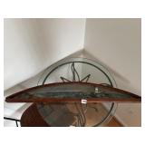 DIORAMA SHADOW BOX - LIGHTHOUSE SCENE, WOOD