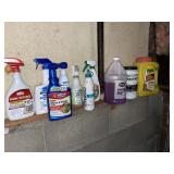 ASSORTED LAWN & GARDEN CHEMICALS, HERBICIDES,