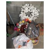 ARTIFICIAL FLORAL ARRANGEMENT - WHITE ORCHIDS,