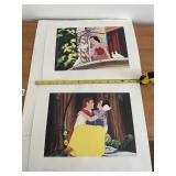 DISNEY SNOW WHITE AND THE SEVEN DWARFS LITHOGRAPH