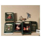 HALLMARK KEEPSAKE ORNAMENTS - READY FOR A RIDE,