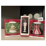 HALLMARK KEEPSAKE BARBIE ORNAMENT COLLECTION -