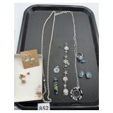 BEACH THEMED BRACELET, PENDANT NECKLACE AND