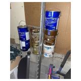 SHERWIN-WILLIAMS PAINT CANS - LOUVERED BLIND