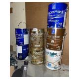 SHERWIN-WILLIAMS PAINT CANS - SUPERPAINT,