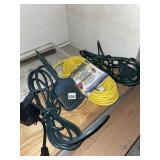 POWER JOE 50-FT OUTDOOR EXTENSION CORDS W/