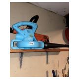 SUN JOE BLOWER JOE ELECTRIC HANDHELD BLOWER.