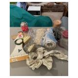 CHRISTMAS DECORATIONS SET - HAND-PAINTED WOODEN