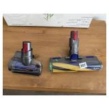 DYSON VACUUM CLEANER HEADS - TWO MOTORIZED BRUSH