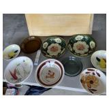 DAHER METALWARE & ASSORTED BOWLS.