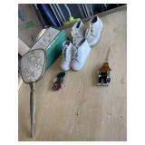 STRIDE RITE BABY SHOES, STAINED, VANITY MIRROR,