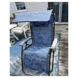 BLISS HAMMOCKS ZERO GRAVITY RECLINER W/ CANOPY.