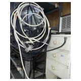 ASSORTED ELECTRONICS & AUDIO CABLES - WHITE &