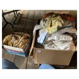ASSORTED LINENS - APPROX QTY SHEETS, PILLOWCASES,