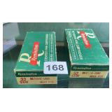 REMINGTON 32CAL S&W 88 GRAIN LEAD AMMUNITION BOXES